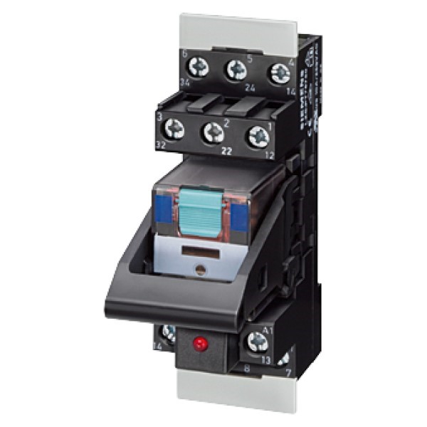 Relé enchufable, unidad completa 2 W, AC 115 V